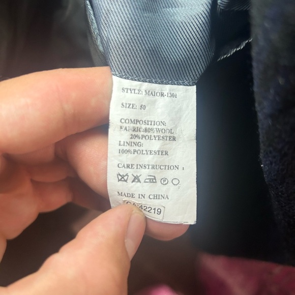 Vintage tartan/plaid medium length wool coat - Picture 4 of 9